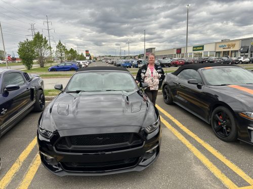 Sylvie: Mustang Gt Convertible All Black 2017
